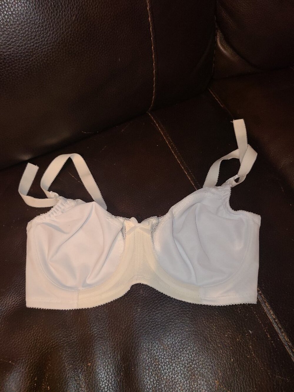 Vtg 70's Sears Best Perma-Prest Bra Women Size 34C White Underwire Retro RARE